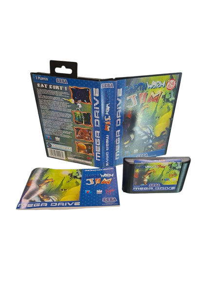 EARTH WORM JIM SEGA MEGADRIVE