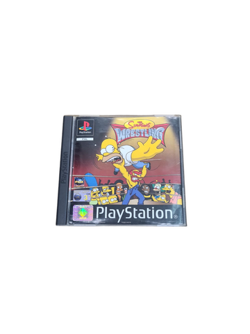 THE SIMPSONS WRESTLING PS1