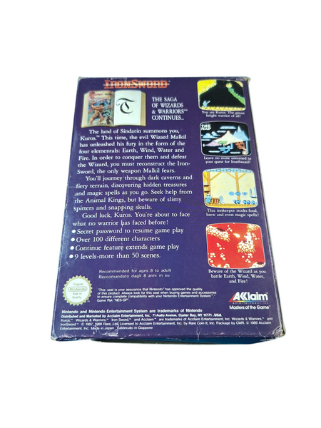 IRON SWORD NES