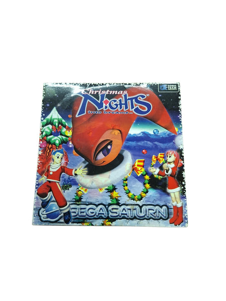 CHRISTMAS NIGHTS INTO THE DREAMS SEGA SATURN