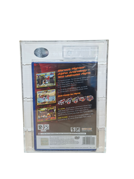 STREET FIGHTER ALPHA ANTHOLOGY PS2 NEW SEALED & GRADED