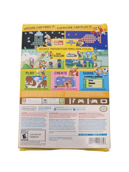 SUPER MARIO MAKER WII U NTSC-USA
