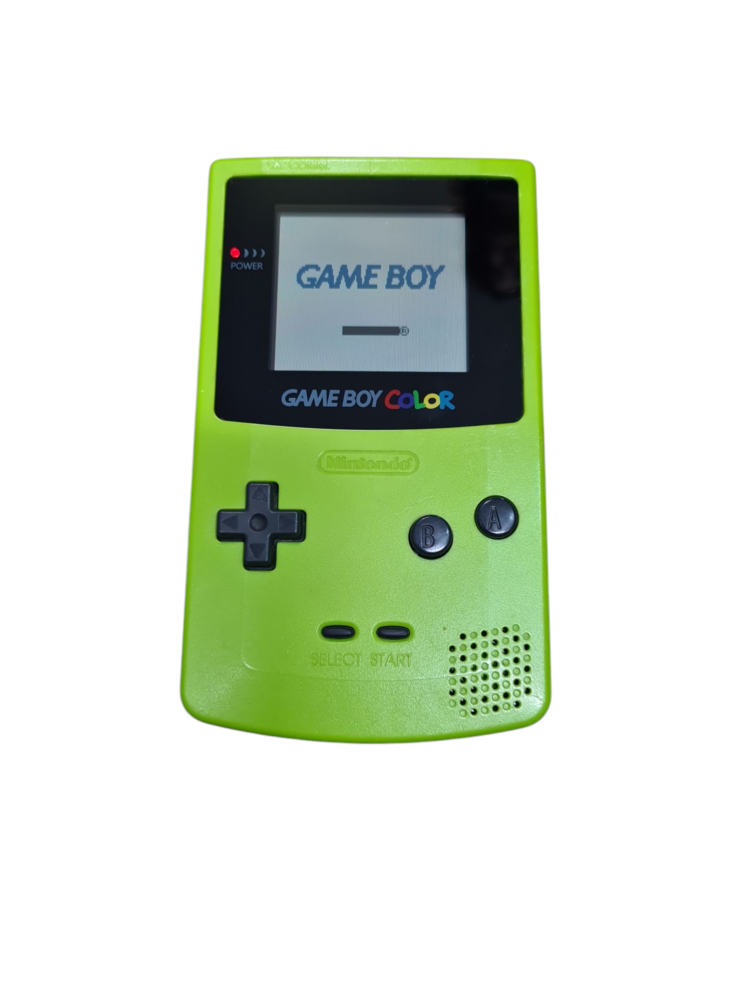 GAME BOY COLOR CONSOLE LIME GREEN