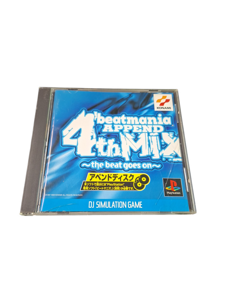 BEATMANIA APPEND 4THMIX PS1 NTSC JAPANESE VERSION