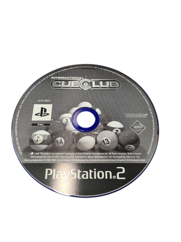 INTERNATIONAL CUE CLUB PS2