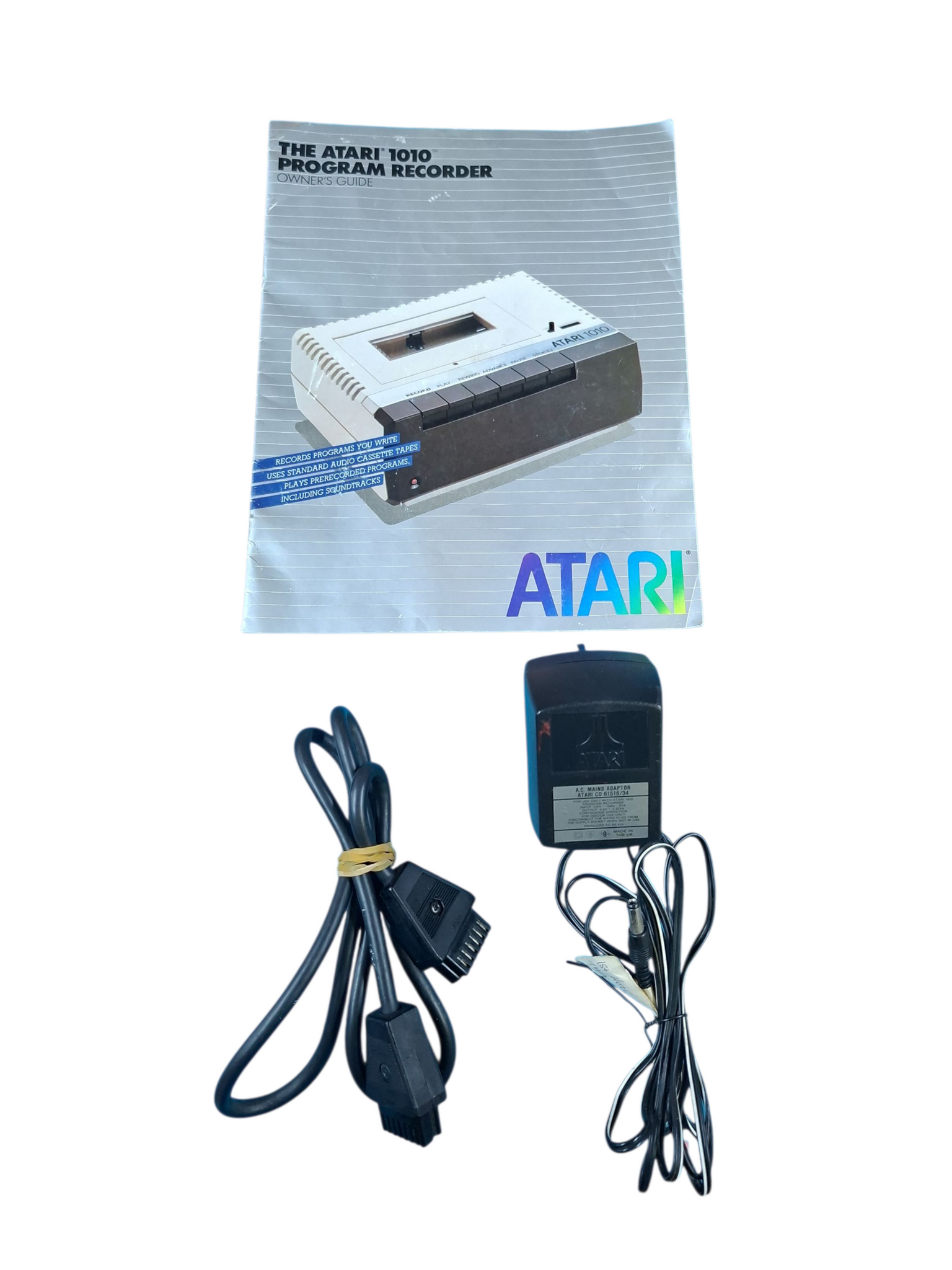 ATARI 1010 PROGRAM RECORDER CASSTTE DECK