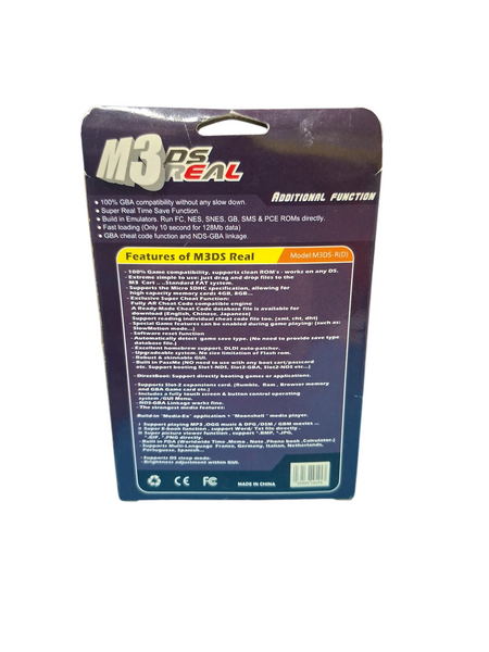 M3 DS REAL FLASH CARD FOR DS & GBA