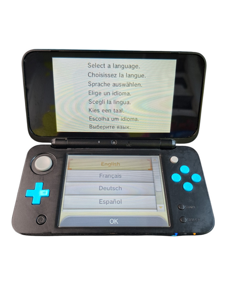 NEW 2DS XL CONSOLE BLACK & TURQUOISE
