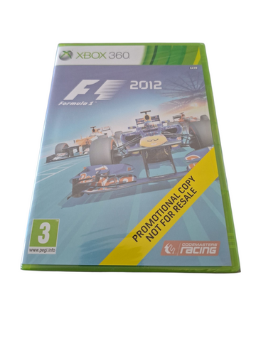 F1 2012 XBOX 360 NEW & SEALED