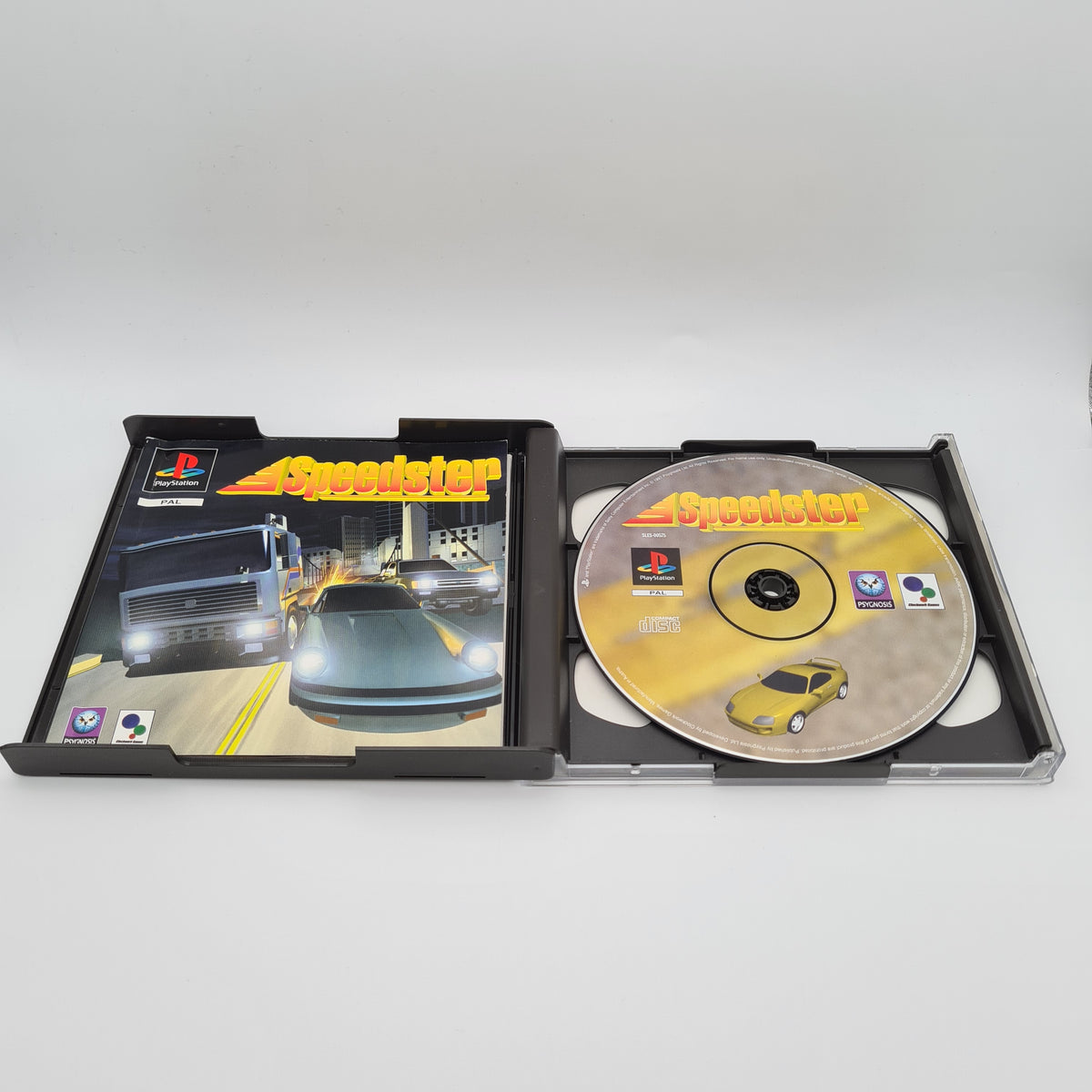 Jeu Speedster Sur PlayStation 1 PAL, état Correct, Boîtier Usé