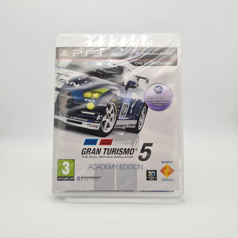 GRAN TURISMO 5 ACADEMY EDITION PS3 NEW & SEALED