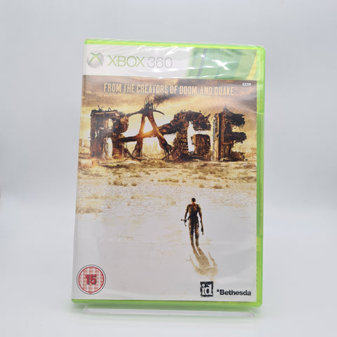 RAGE XBOX 360 NEW & SEALED