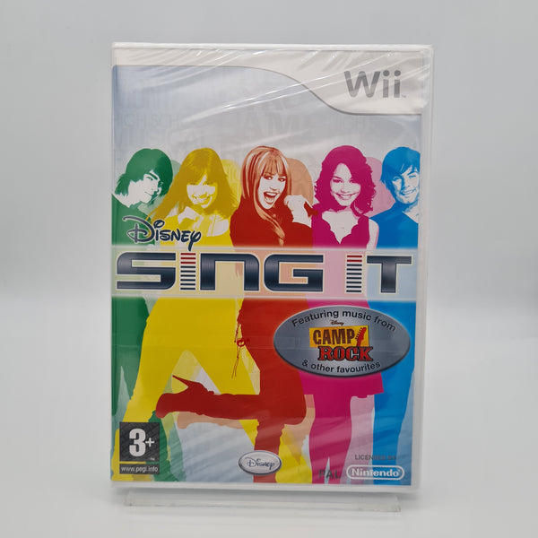 DISNEY SING IT WII NEW & SEALED