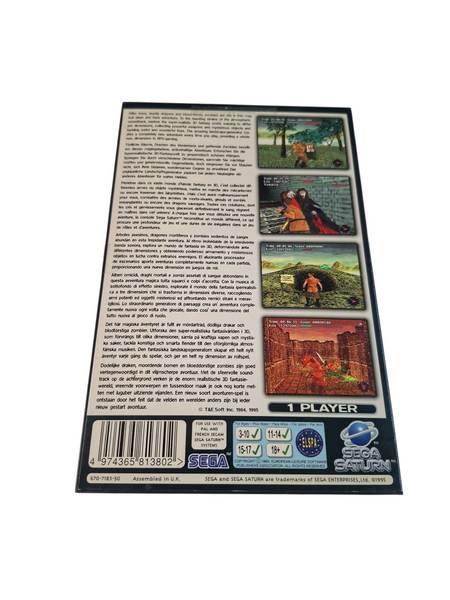 VIRTUAL HYDLIDE SEGA SATURN