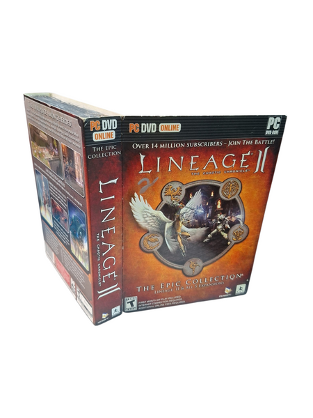 LINEAGE 2 THE CHAOTIC CHRONICLE THE EPIC COLLECTION PC NEW & SEALED