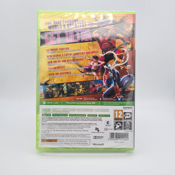 ULTRA STREET FIGHTER IV XBOX 360 NEW & SEALED