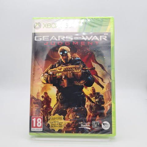 GEARS OF WAR JUDGMENT XBOX 360 NEW & SEALED