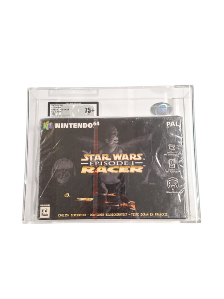 STAR WARS EPISODE 1 RACER N64 NEW SEALED & GRADED