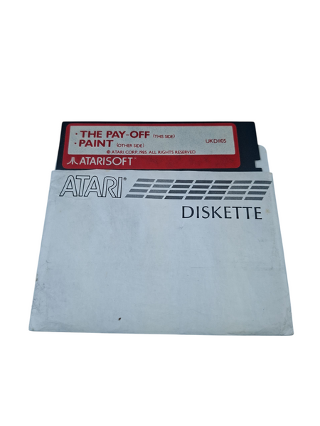 THE PAY-OFF/PAINT ATARI 400/800/XL/XE 48K DISK
