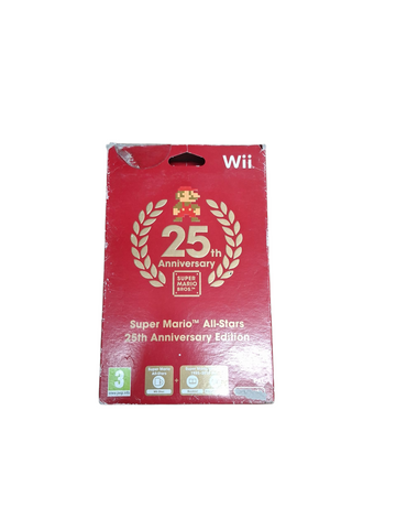 SUPER MARIO ALL STARS 25TH ANNIVERSARY EDITION WII