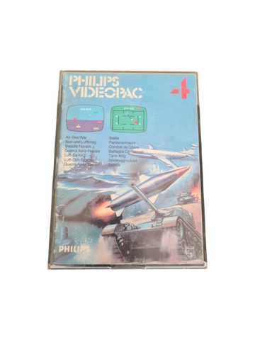 PHILLIPS VIDEOPAC 4 AIR-SEA WAR/BATTLE