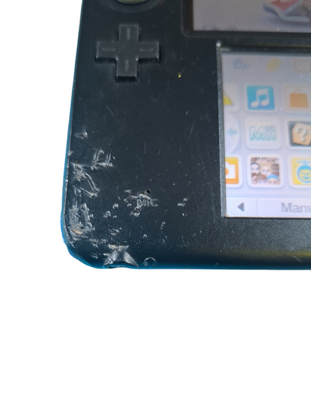 2DS CONSOLE BLACK/BLUE