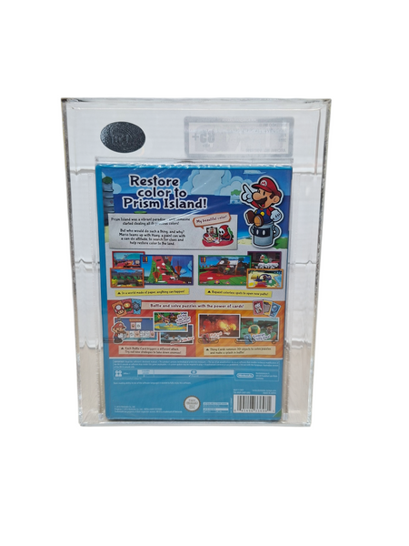 PAPER MARIO COLOR SPLASH WII U NEW SEALED & GRADED