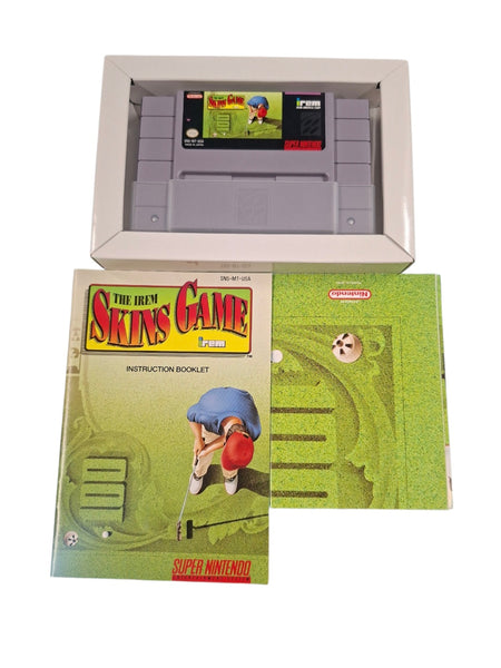 THE IREM SKINS GAME SNES NTSC US
