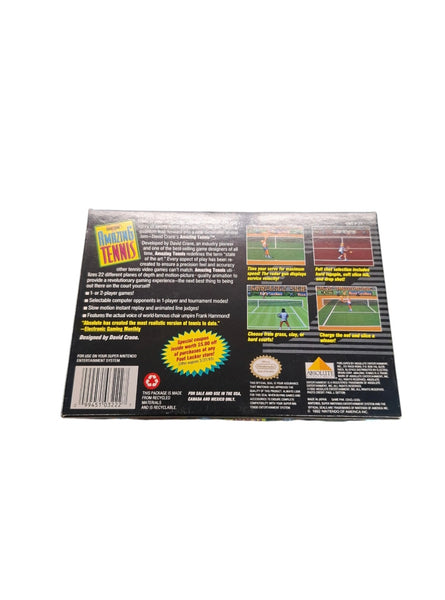 DAVID CRANE'S AMAZING TENNIS SNES NTSC US