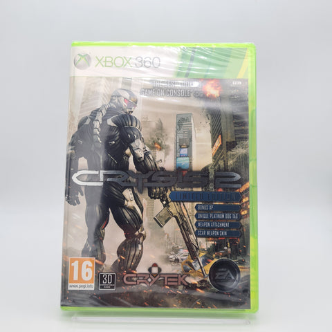 CRYSIS 2 LIMITED EDITION XBOX 360 NEW & SEALED