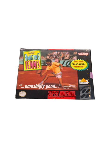 DAVID CRANE'S AMAZING TENNIS SNES NTSC US