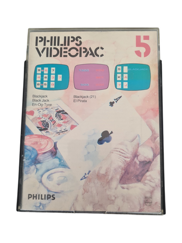 PHILIPS VIDEOPAC 5 BLACKJACK