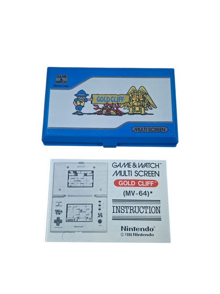 GOLD CLIFF GAME & WATCH