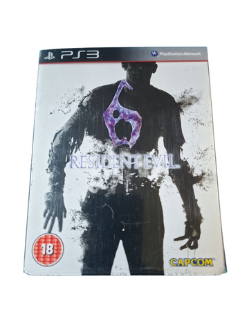 RESIDENT EVIL 6 STEEL BOOK EDITION PS3