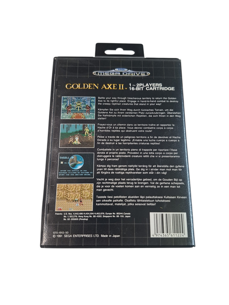 GOLDEN AXE 2 SEGA MEGADRIVE