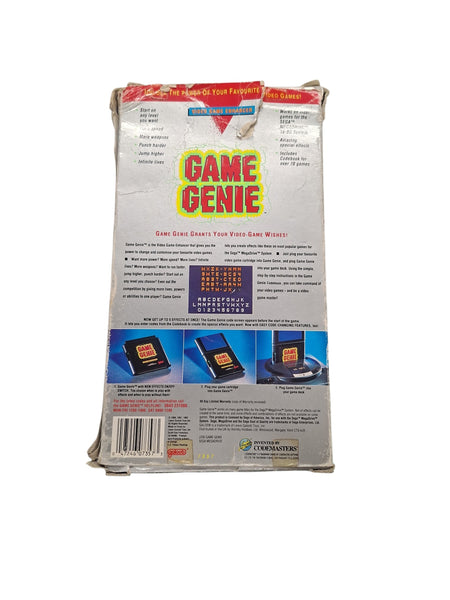 GAME GENIE SEGA MEGADRIVE