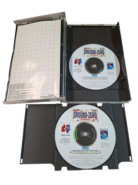 GROUND ZERO TEXAS SEGA MEGA CD