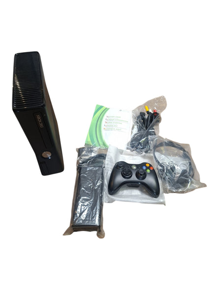 XBOX 360 SLIM 250GB CONSOLE MATT BLACK