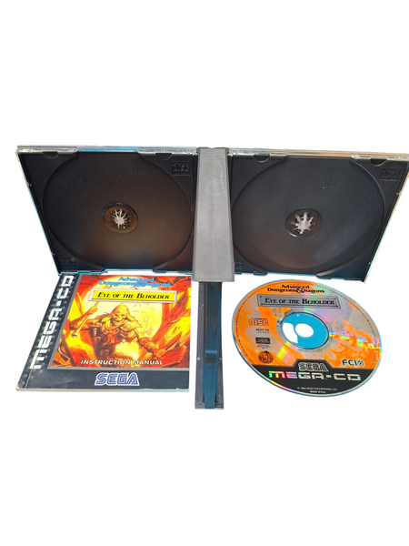 ADVANCE DUNGEON & DRAGONS EYE OF THE BEHOLDER SEGA MEGA CD