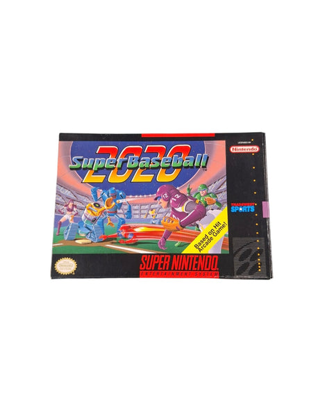 SUPER BASEBALL 2020 SNES NTSC US