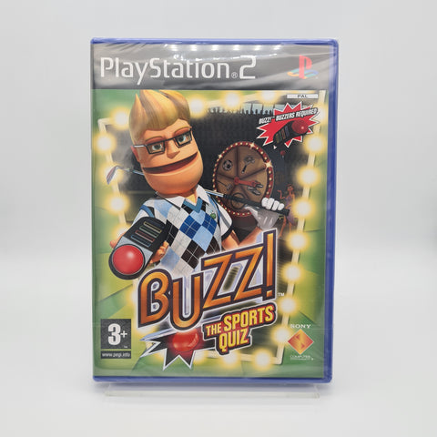 BUZZ! THE SPORTS QUIZ PS2 NEW & SEALED