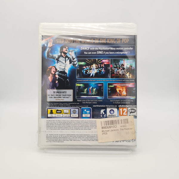 MICHAEL JACKSON THE EXPERIENCE PS3 NEW & SEALED