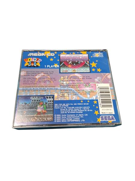 WONDER DOG SEGA MEGA CD