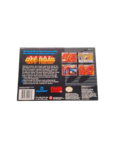 SUPER OFF ROAD SNES NTSC US
