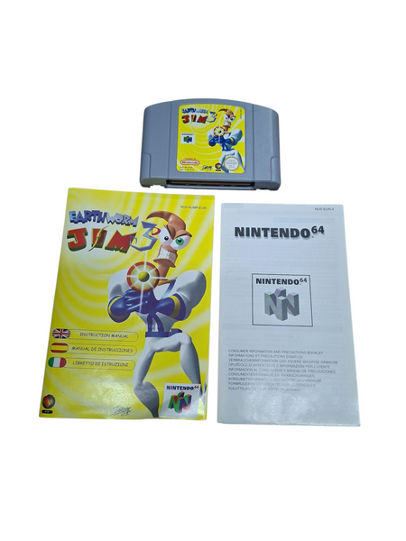 EARTH WORM JIM 3 N64