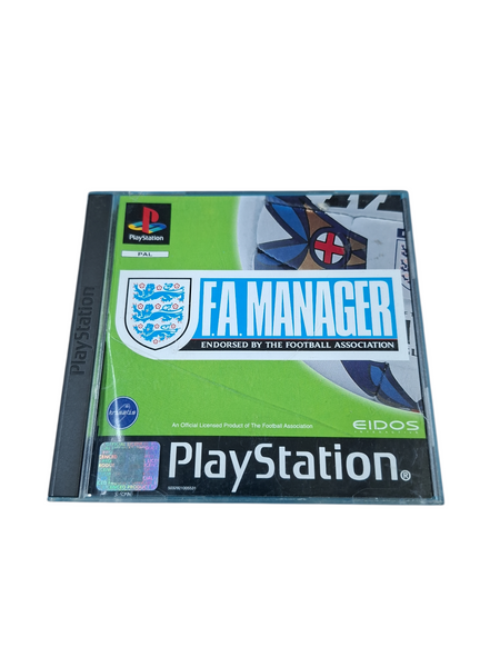 F.A MANAGER PS1