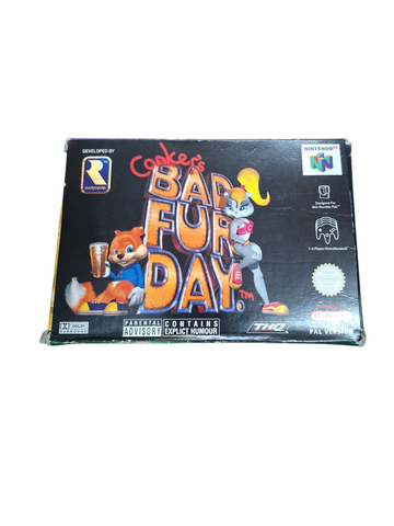 CONKER'S BAD FUR DAY N64
