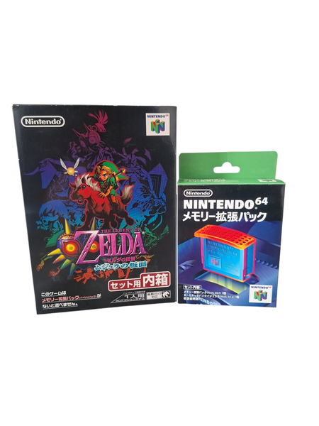 THE LEGEND OF ZELDA MAJORA'S MASK N64 NTSC JAPANESE