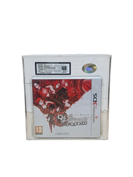 SHIN MEGAMI TENSEI DEVIL SURVIVOR OVERCLOCKED 3DS NEW SEALED & GRADED