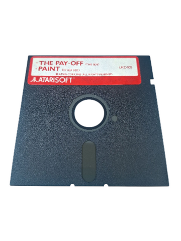 THE PAY-OFF/PAINT ATARI 400/800/XL/XE 48K DISK
